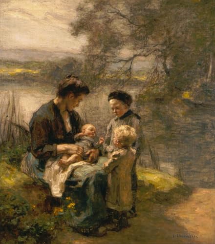 Affiche Artistique Léon Augustin Lhermitte Toile Haute Définition 60x90cm