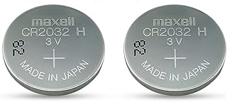 TrendyChic 2 Count CR2032H 3V Lithium Coin Cell Battery 240mAh for Watch, Car Remote, Key Fob (Non-Rechargeable)