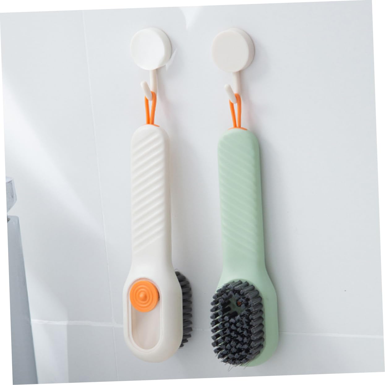 Healeved 10pezzi Per Scarpe Con Dispenser Brush Per Scarpe e Nabuk Facile Usare e Maneggevole e