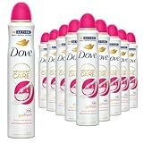 Dove Advanced Care Go Fresh Anti-Perspirant Aerosol Deodorant Spray for Women Dragonfruit & Coconut Cream, Pack of 12, 72 Hours Sweat Protection Pro-Ceramide Technology, 200 ml