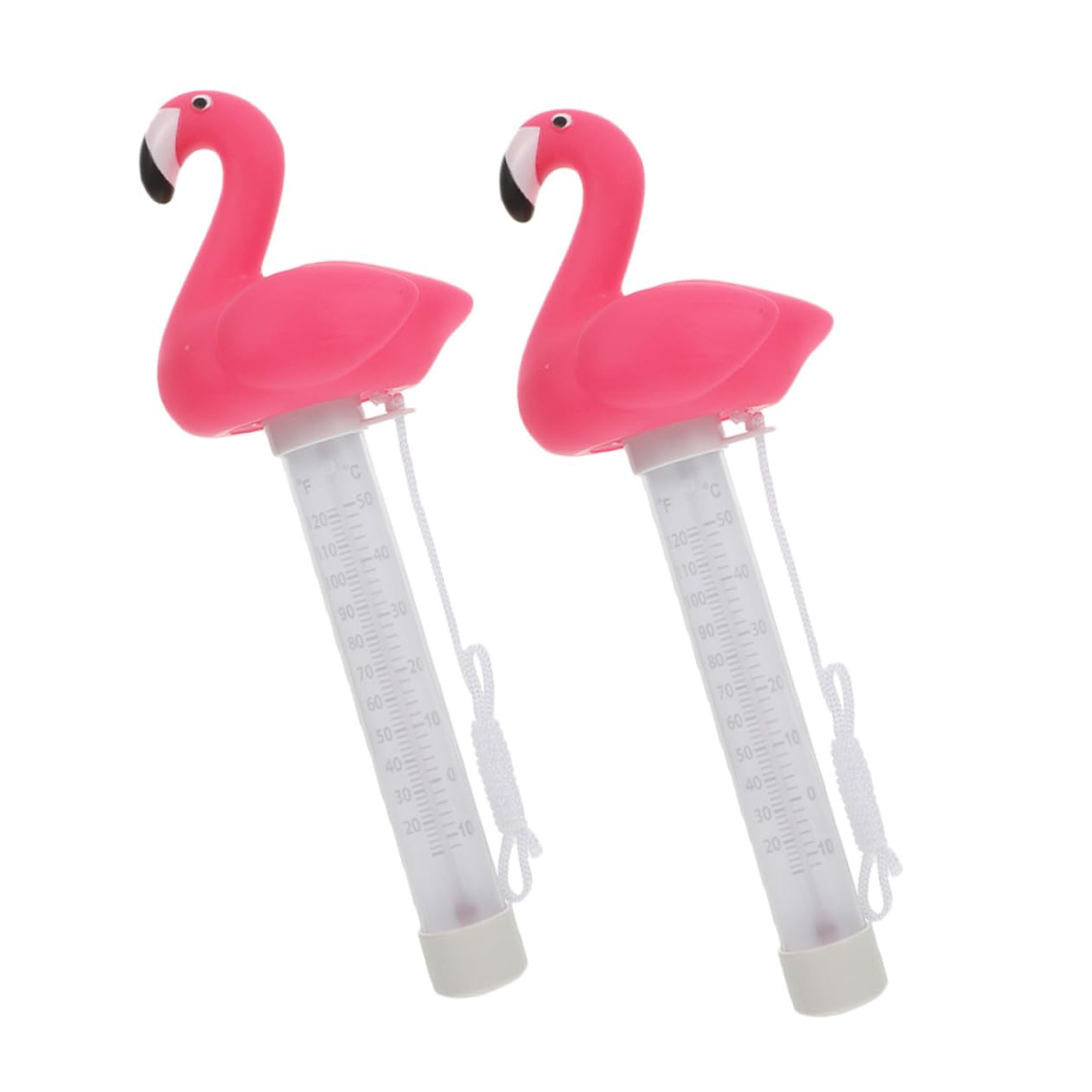 ibasenice 2pcs Floating Pool Thermometer and Bathtub Water Temperature Measuring Tool for Spa, Hot Spring, and Fishpond Use
