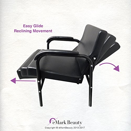 Emark Beauty Shampoo Chair Auto Recline Reclining Barber Hair Styling Salon Spa Tlc-216A #TOP2