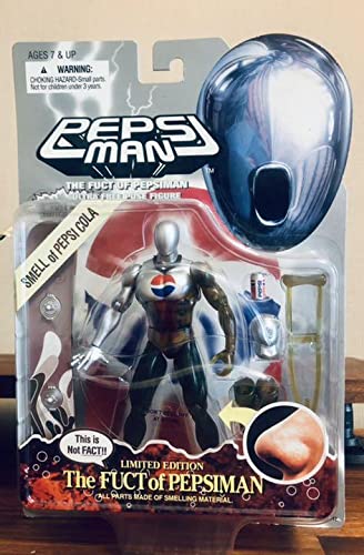 Amazon.co.jp: ペプシマンPEPSIMANフィギュア貯金箱ボトルカバー