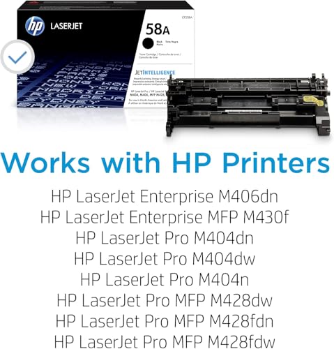 Image of HP 58A (CF258A) Original Cartridge Black Toner 2-Pack for M404 /M406 /M428