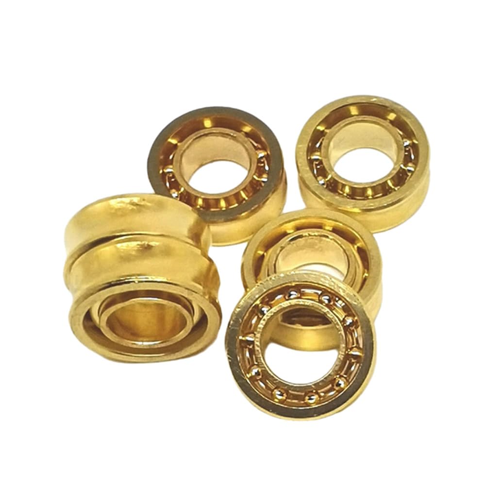 10 Stück Yoyo-Lager R188 Lager Professionelles Extra Langes, Leises YOYO-Lager YoYo-Ersatzlagerteile Gold