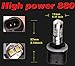 AUTOSAVER88 880 LED Light Bulbs - 6000K White High Power SMD LED Light Bulbs for Fog Lights and Daytime Running Lights