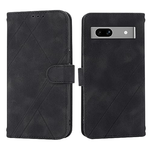 Coque Pixel 7A avec rangement carte et support rabat protection intégrale lanière
