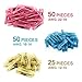 125pcs Heat Shrink Butt Connectors, Sopoby Electrical Crimp Wire Connector Set, Waterproof Marine Automotive Assorted Wire Terminal Kit, 22-10GA (50Red 50Blue 25Yellow)