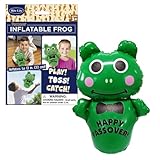 Rite Lite Inflatable Hoppy Frog for Passover, Passover Gifts, Passover Educational & Fun Toys, Inflatable Frog for Passover Pesach & All Seder Long!