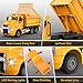 DOUBLE E RC Semi Truck Benz Licensed RC Truck Excavator Toys RC Tractor Remote Control Trailer Truck Electronics Construction Vehicles Toy with Sound and Lights