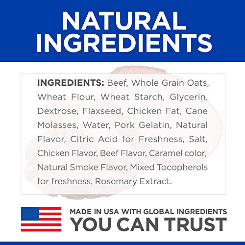 Hill's Natural Jerky Strips With Real Beef Dog Treats, 7.1 Oz. Bag #TOP2