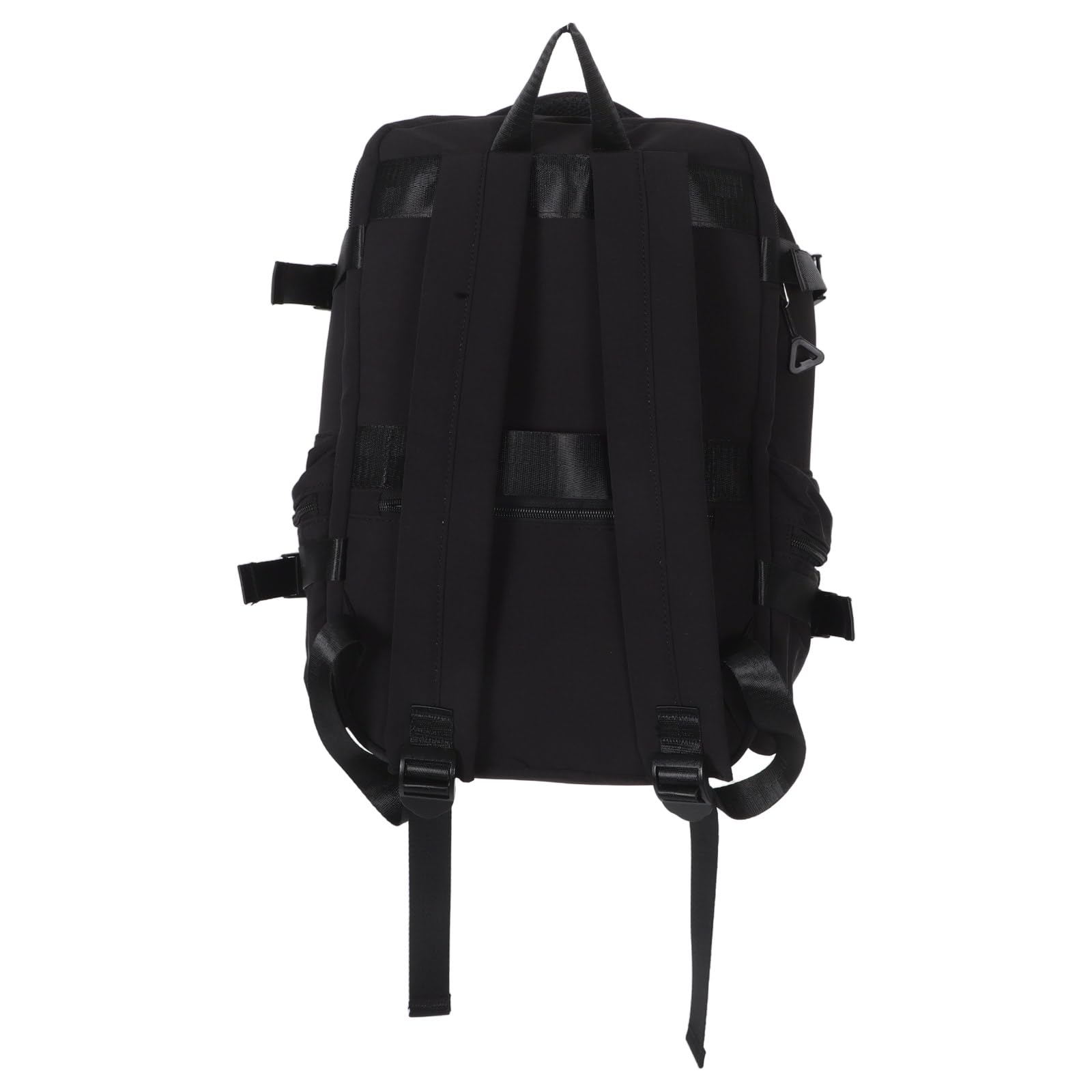 Mikinona Zaino Laptop da Viaggio Grande Capacità Nero, Taslon Poliestere | Organizzazione Multistrato con Tasche, Schienale Traspirante e Spallacci Imbottiti, Decorazioni Scuola