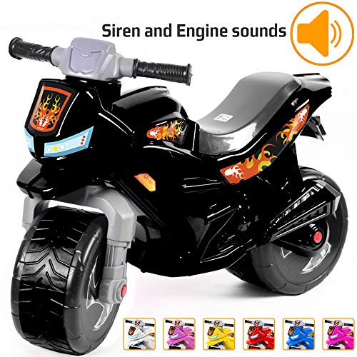 plastic push bikes for toddlers