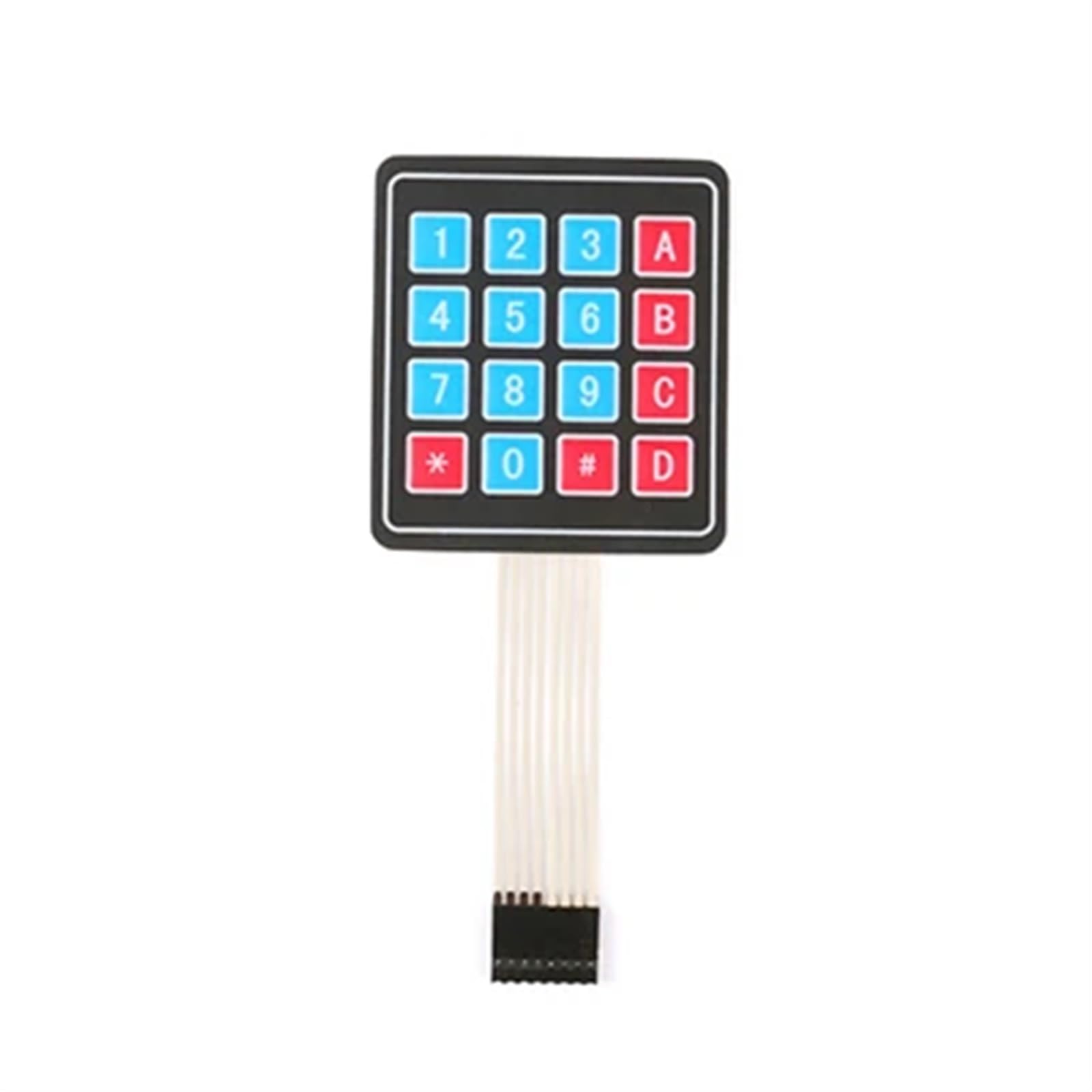 Clavier matriciel 4x4 à membrane extra-plate pour modules de commande et automates - 8