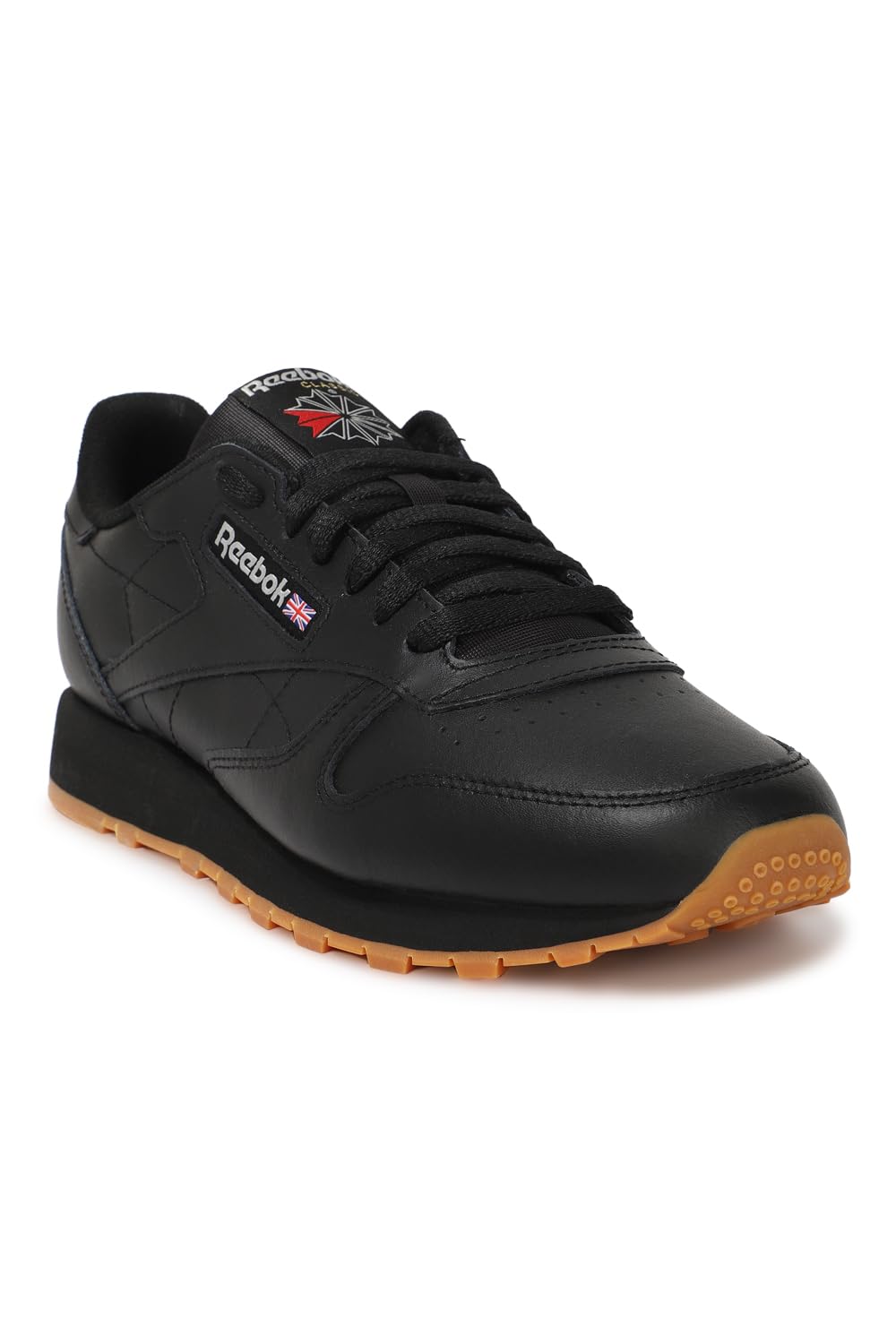 Reebok Classic Leather, Zapatillas Unisex adulto, Multicolor (Core Black Pure Grey 5 Reebok Rubber Gum 03), 38 EU