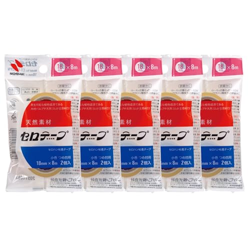 ニチバン セロテープ 替え 小巻 18mm 2巻入 5個組 CT18S2PN-5P