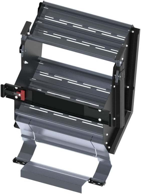 Suburban RV Stow Away Steps, 2-Step Wide Adjustable RV Entry Stairs - Secure and Convenient Stow Away Steps for Easy Access to Your RV; Lightweight and Durable Design with Safety in Mind (4102A)