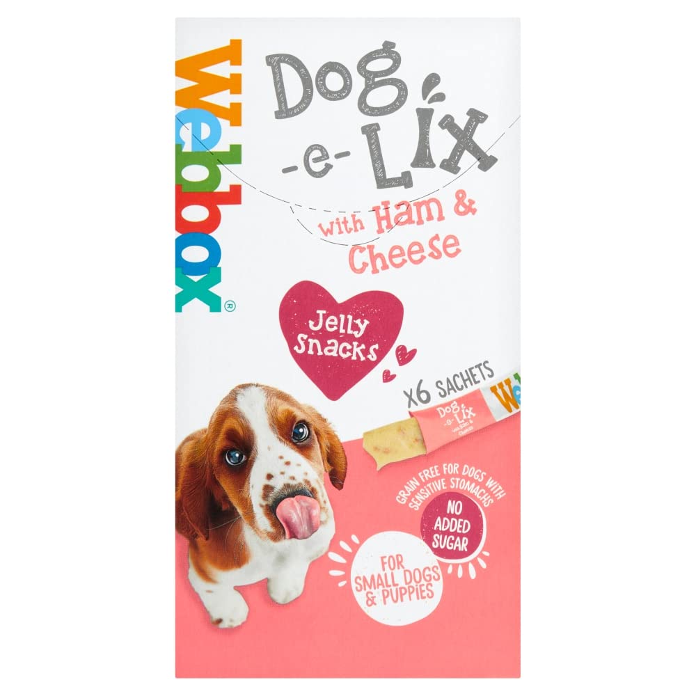 WebboxDog-e-Lix with Ham & Cheese, 90g