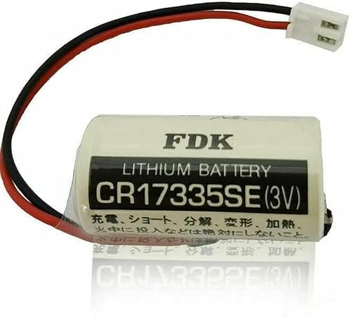 Miniatura 4 de Paquete de 15 unidades para FDK CR17335SE 3V PLC Batería para controlador de robot Epson Serie RC Batería R13B060003 (enchufe blanco)