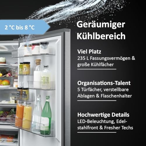 HAIER Réfrigérateur congélateur bas HTW5618DNMG