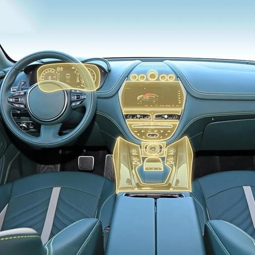 Film PPF anti-rayures intérieur Aston Martin DBX protection totale