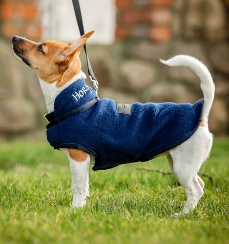 Horseware Signature Hunde-Fleece, Größe XL, Marineblau