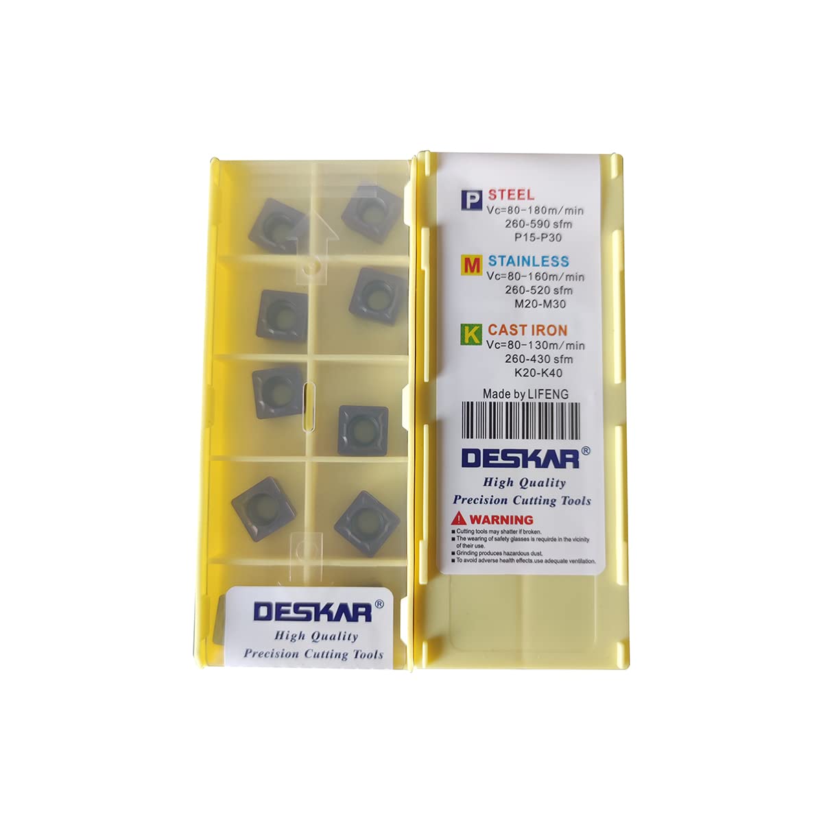 Deskar SCMT SCMT09 SCMT09T3 SCMT09T308 LF6018 Lame de tournage carrée