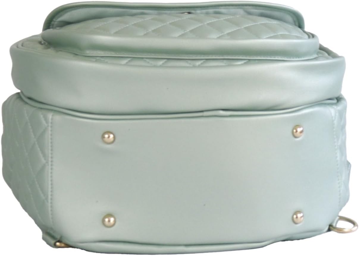 Court Couture Monaco Argyle Seafoam Tennis/Pickleball Backpack-Sling Bag.