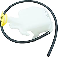 Vista 133 de TRQ Botella de desbordamiento del tanque de expansión del depósito de refrigerante del radiador compatible con Porsche Macan 2015-2018