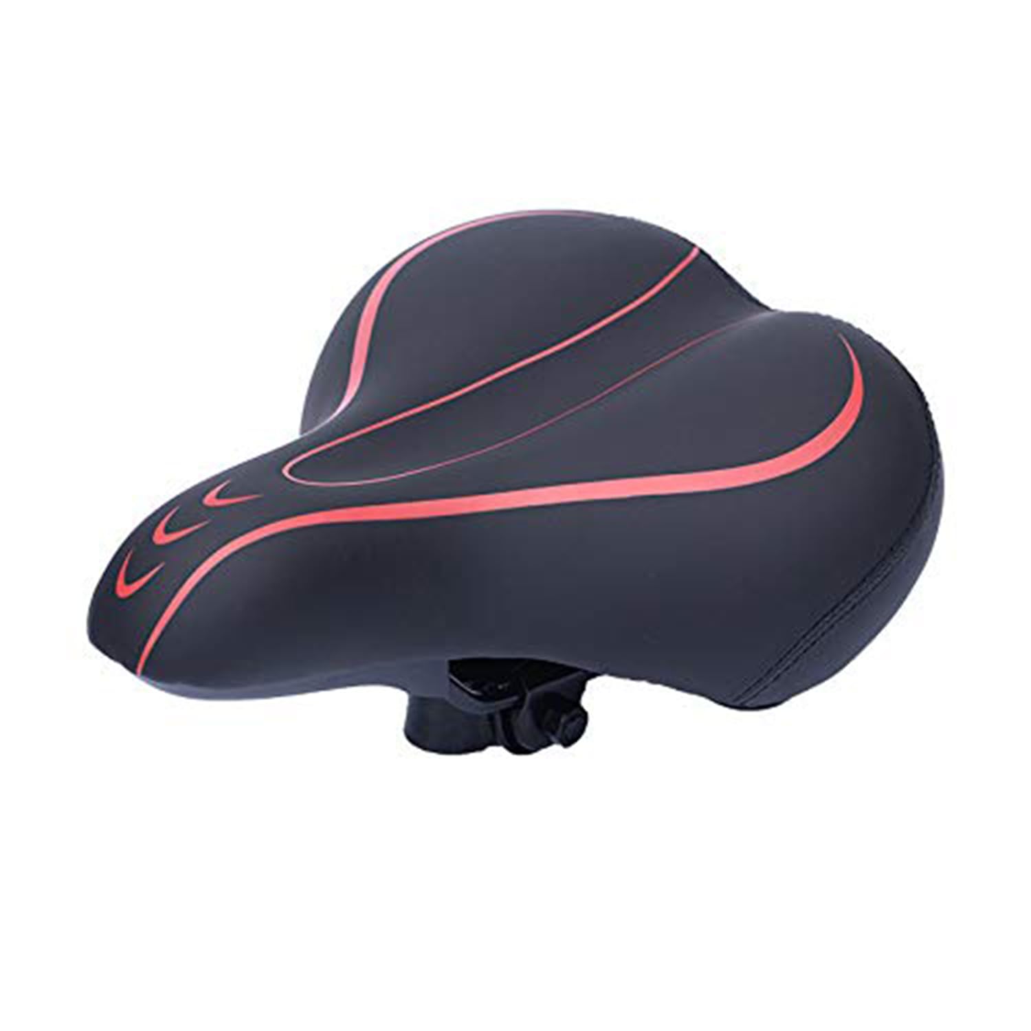 Sella Bici ergonomica per Scarp Master 2019–2026 | sella bicicletta imbottita comfort con doppio ammortizzatore a molla sella MTB trekking bike nero