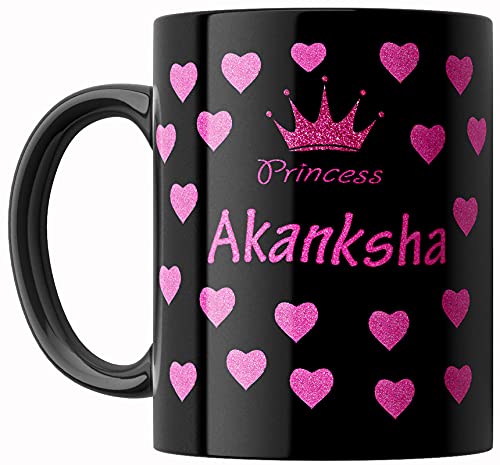 Buy P89M Gift 'Akanksha' Name Coffe Ceramic Mug/Coffe Mug (330 ml