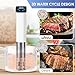 Wancle Sous Vide Machines, 1100 Watts Sous-Vide Cooker Immersion Circulator, IPX7 Waterproof, Quiet, Easy to Use for Home Chefs