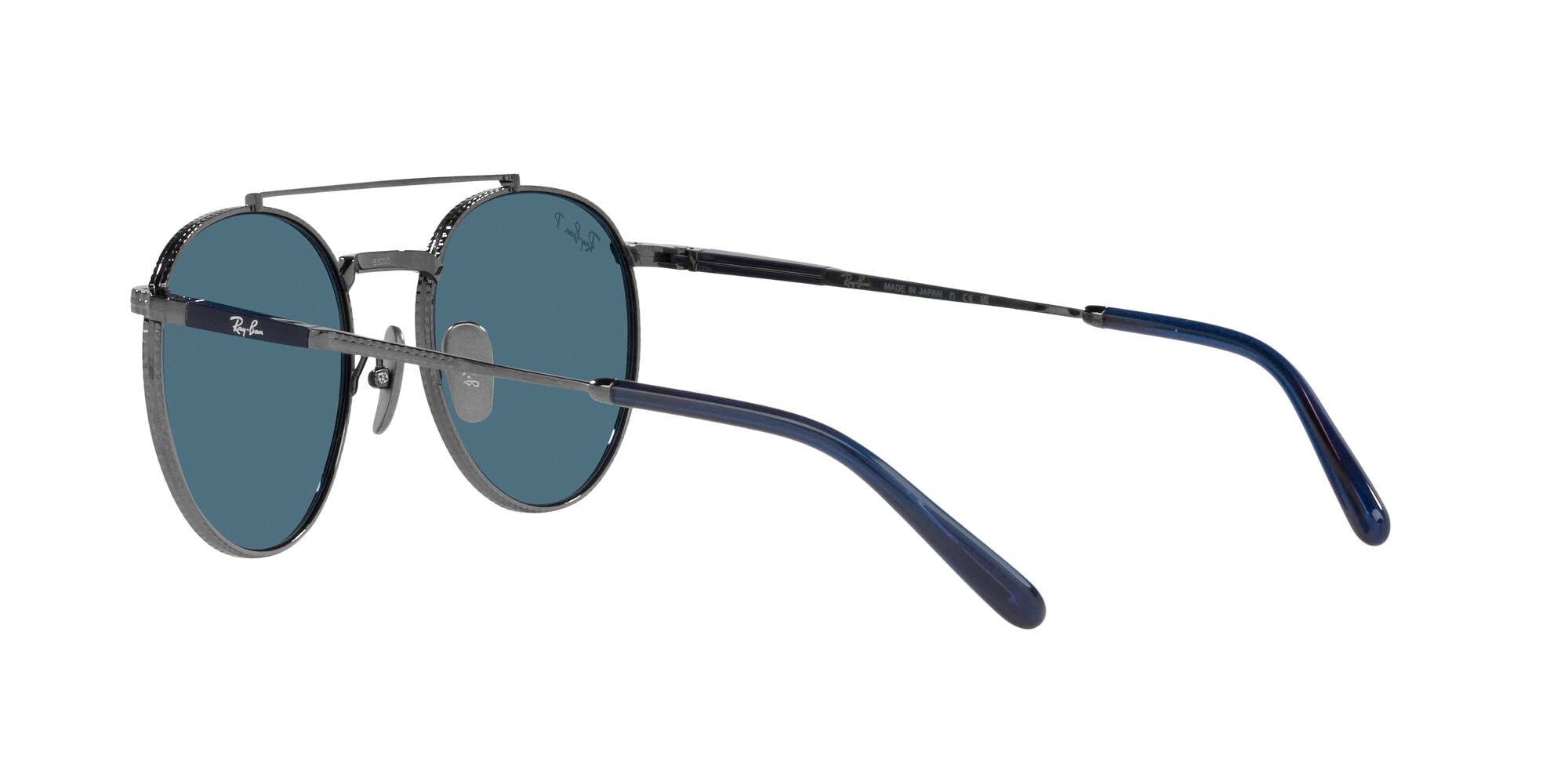 Ray-Ban Rb8237 Okrągłe Ii tytanowe okulary przeciwsłoneczne