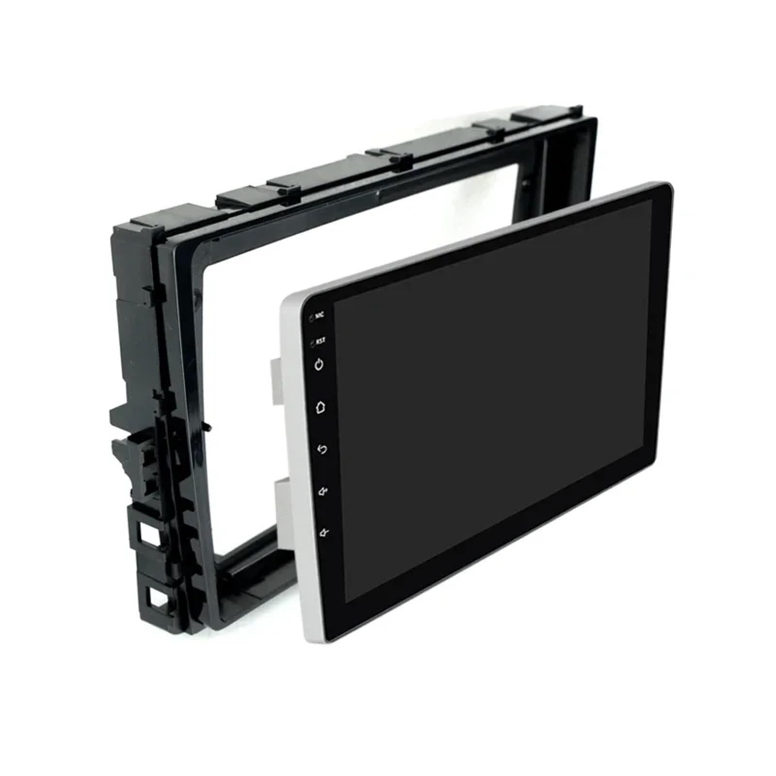 Montaje Autoradio Marco Marco de Montaje para Radio 9" Compatible con VW Polo Vi Jetta MK7 T6 Bora 2 DIN, Panel Multimedia para Coche DVD, GPS y MP5