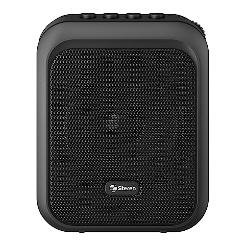 Steren Amplificador portátil Bluetooth con reproductor MP3 AMP-050