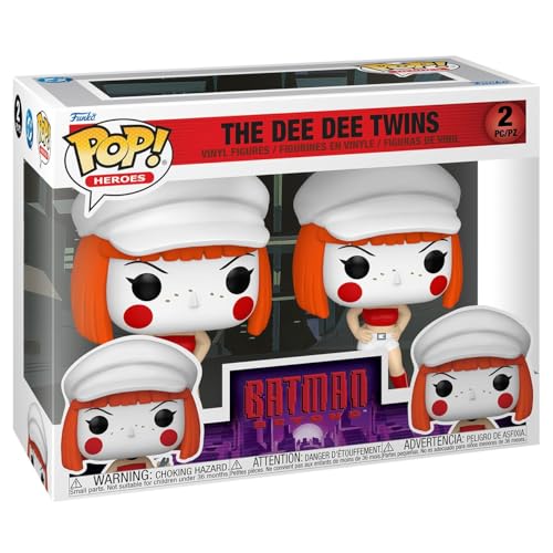 Funko Pop! Heroes: Batman Beyond: Return of The Joker - Dee Dee 2 Pack - Figurine en Vinyle de Collection - Idée Cadeau - Produit Officiel - Jouets pour...