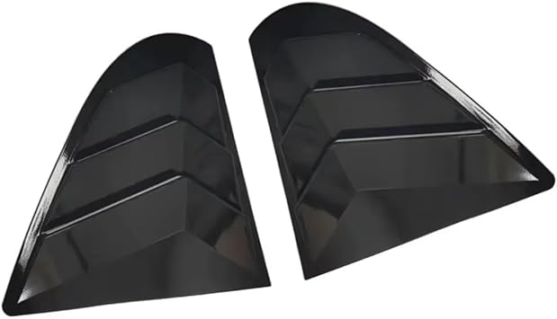 Fit for Mitsubishi Lancer EVO X 2008-2018, Car Fender Side Vents Trim, Car Rear Door Window Spoiler Body Decoration Accessories