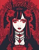 gothic red wedding dress  Red Gothic Notebook