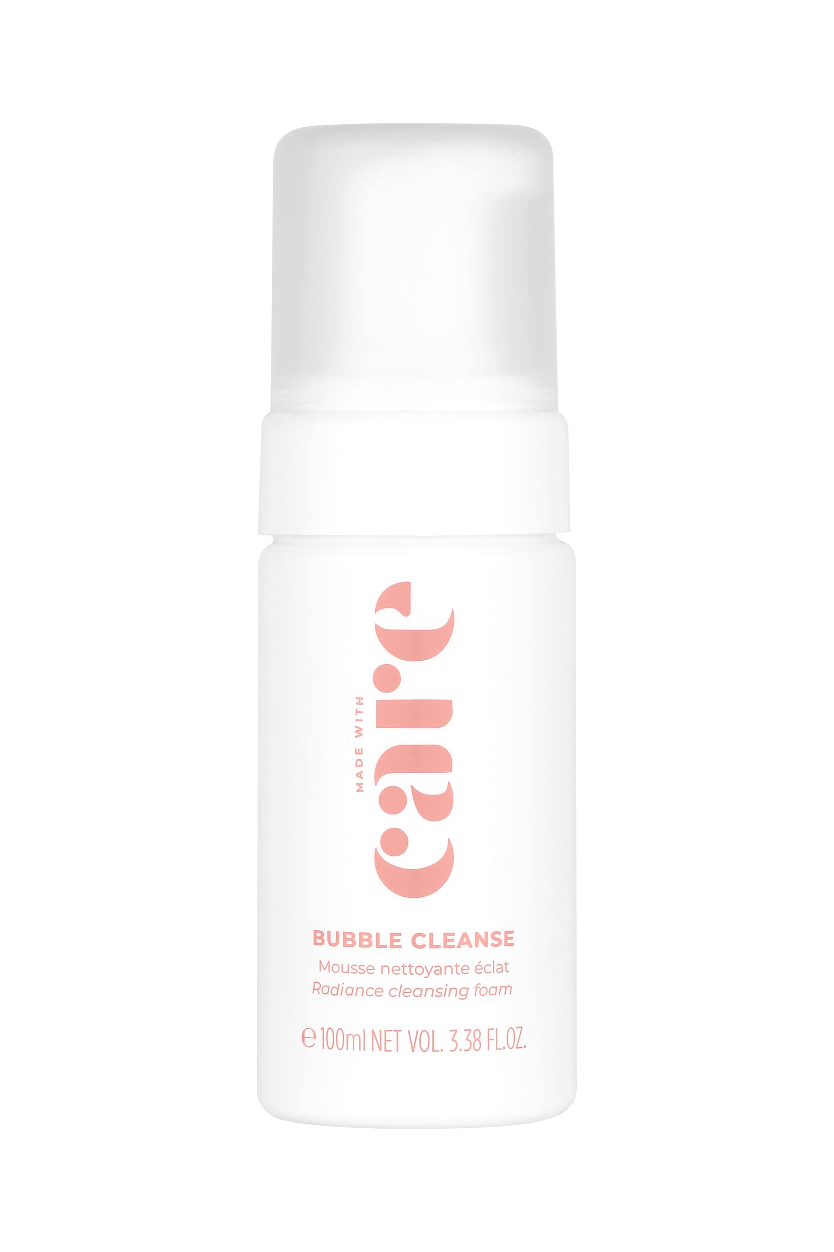 I BUBBLE CLEANSE - Mousse Nettoyante Visage Éclat - En Douceur et Sans Dessécher - Nettoyant Visage - Tous types de peaux, 100ml