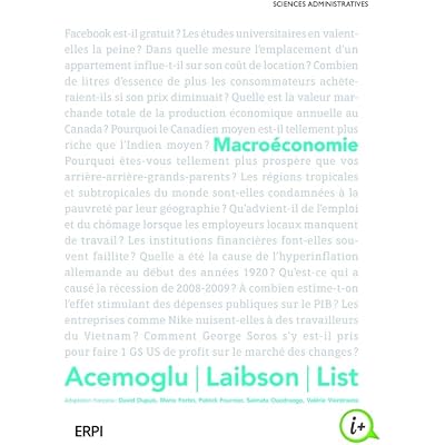 Macro&eacute;conomie