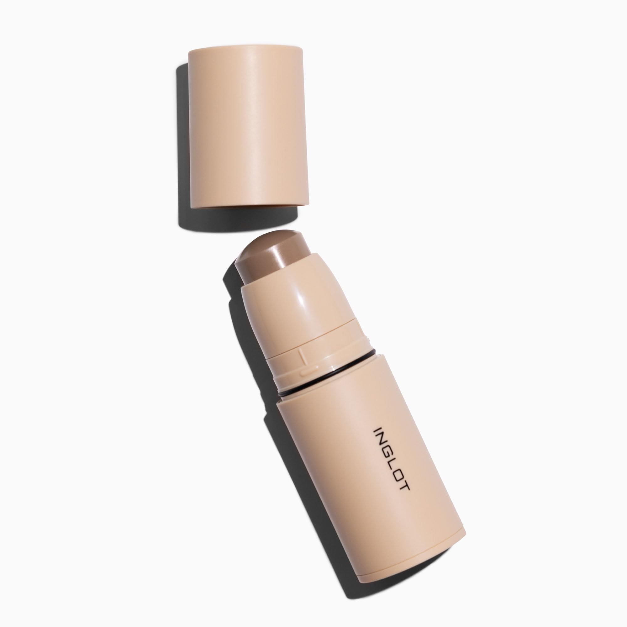 Inglot Creamy Bronzer Stick | Contorno natural y fácil aplicación | Efecto duradero | Fórmula hidratante para esculpir el rostro | 6,2g | 110