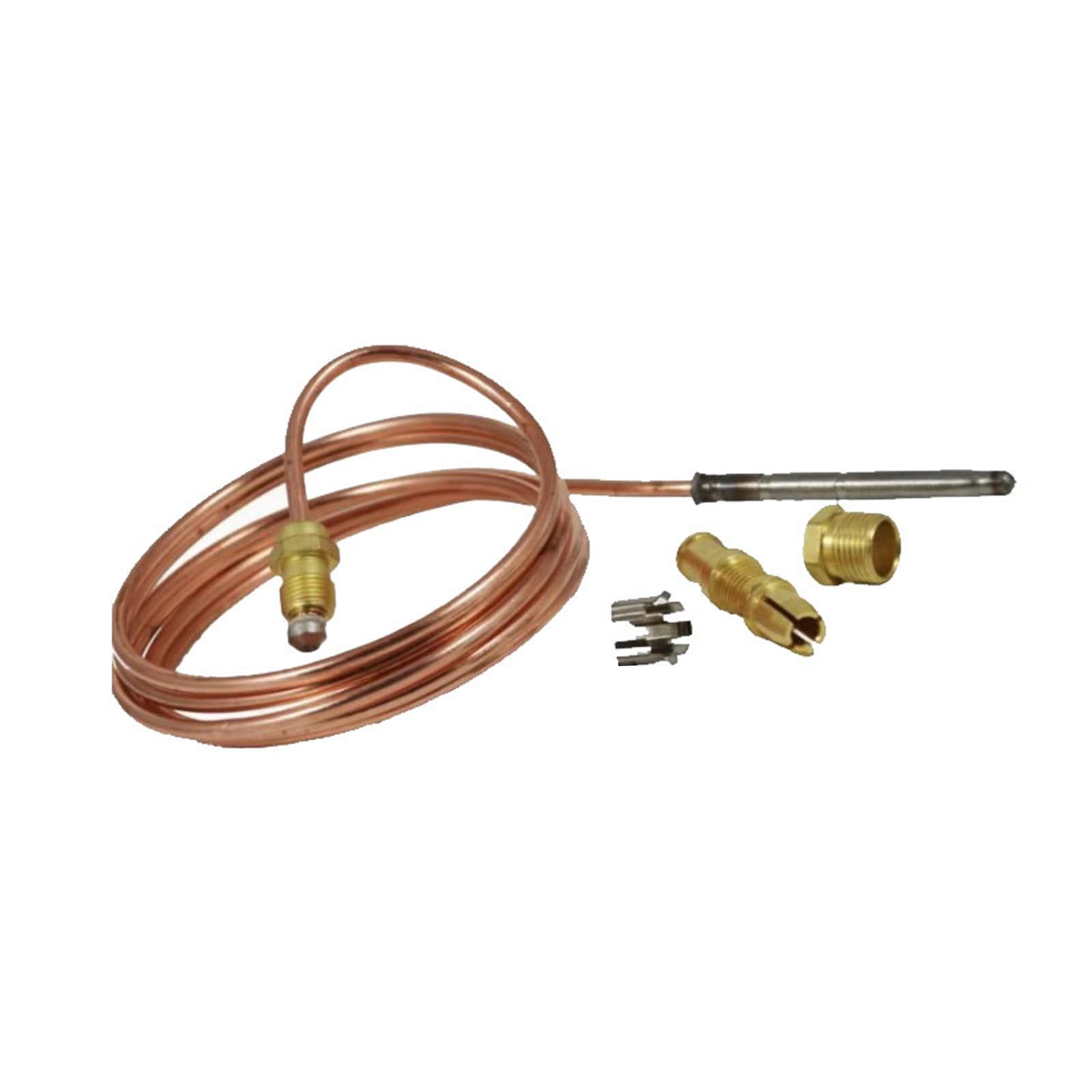 Woedpez Efficient Replacement Thermocouple for Warmers and Heaters 90cm Copper Alloy Construction Firepit Thermocouple