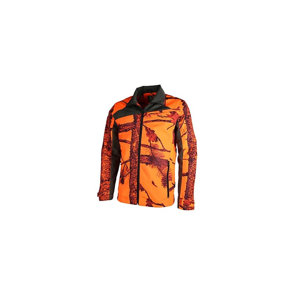 Treeland T621NK - Veste de chasse anti-ronce Maquisard Kids JKT orange camouflage