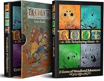 Toy Magpie Games Root The Roleplaying Game Deluxe Set: Core Book and Travelers & Outsiders Expansion Book