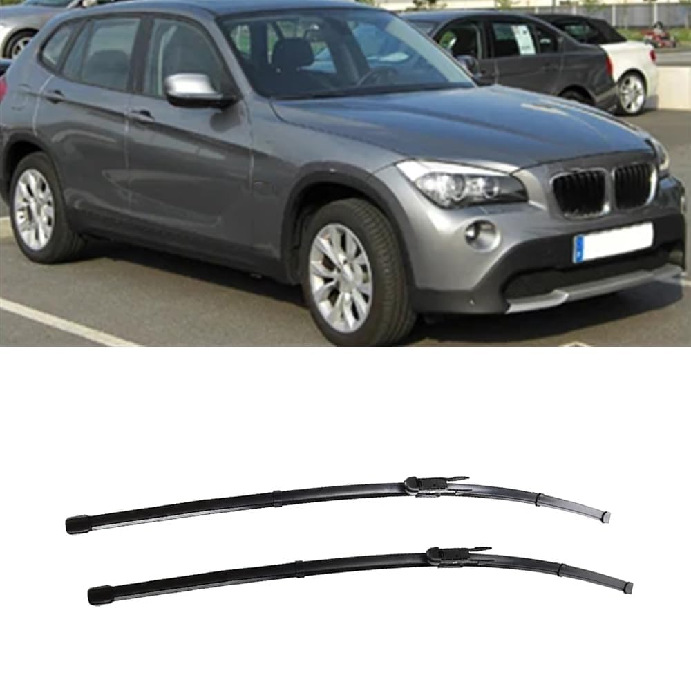 Essuie glace avant pour BMW X1 E84 2009-2015 balais de pare-brise de rechange 24'' et 19''