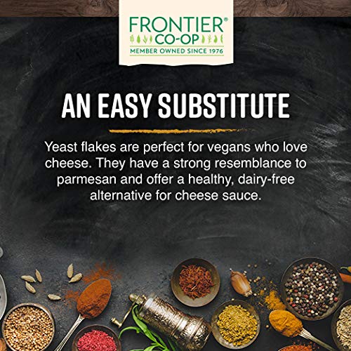 Frontier Co-Op Nutritional Yeast Large-Flake 1Lb #TOP2