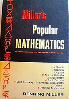 Hardcover Miller's Popular Mathematics Book