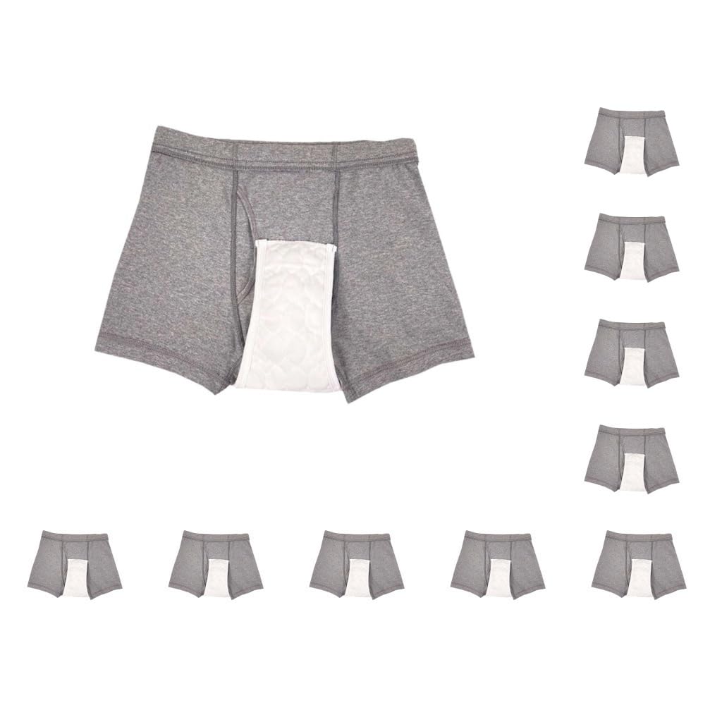 Herren-Windelhose, waschbar, weich, schützend, für Senioren, Erwachsene, Stoffwindeln, Größe M