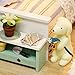 KKmoon - Casa de muñecas de madera, kit de montaje para decoración...