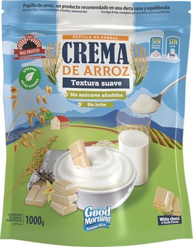 MAX PROTEIN - Crema de Arroz - Crema de Arroz Fitness 1000g – Fue...